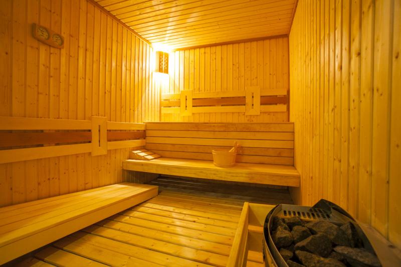 Steam bath and sauna